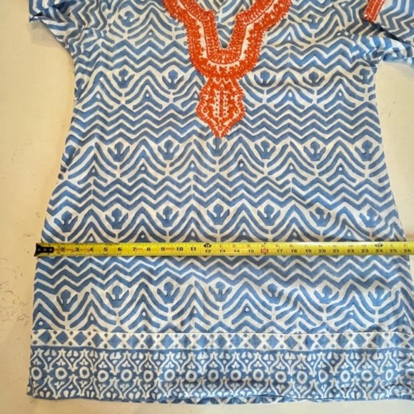 Bella Tu by Gopi Vaid  Size 16 Rhinestone Embroidered Boho Dress - Picture 12 of 13